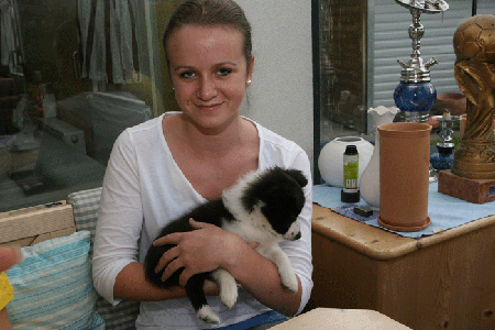 Esprit von Don elranzo mit Frauchen